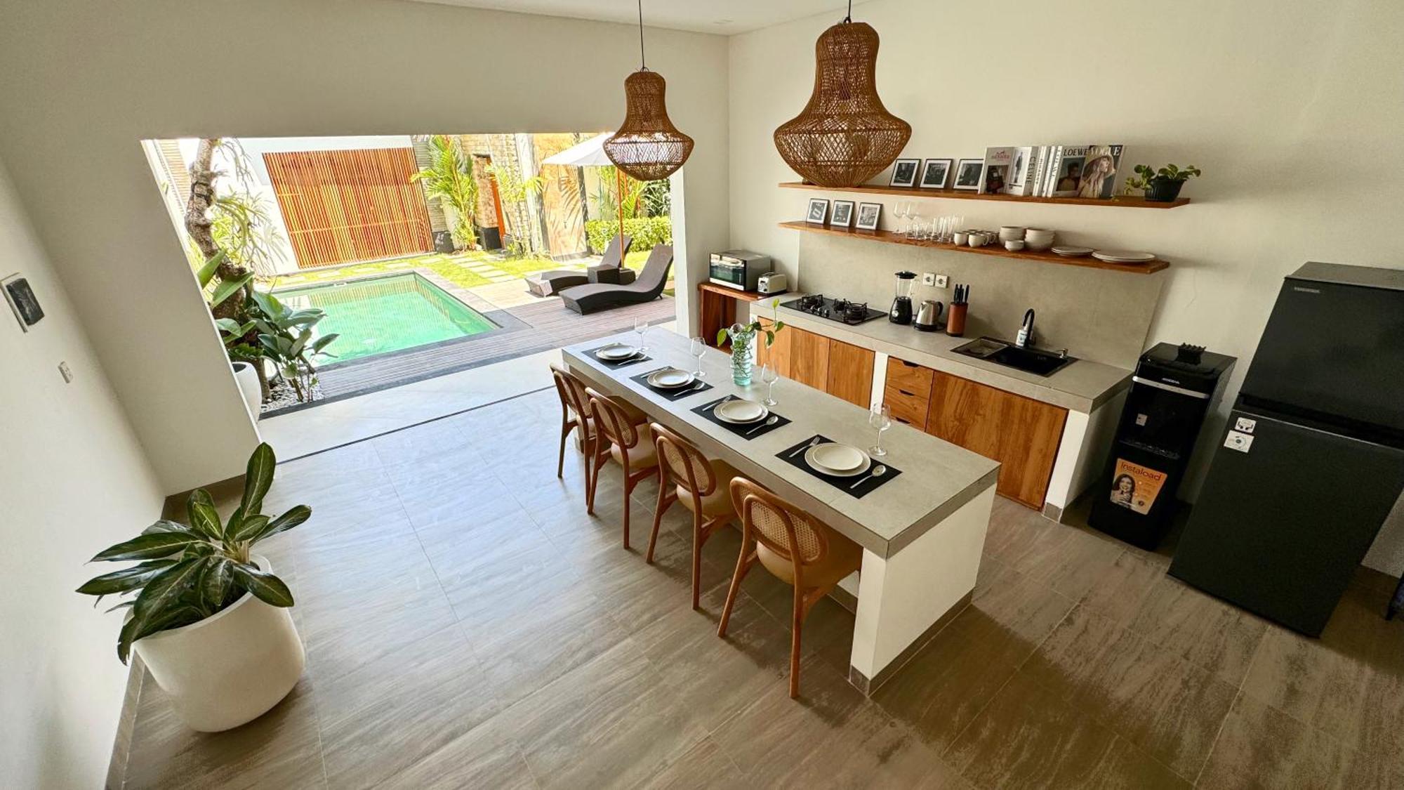Villa Niu Center Canggu - Fattylion Kültér fotó