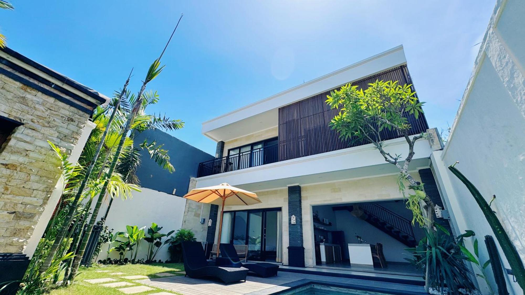 Villa Niu Center Canggu - Fattylion Kültér fotó