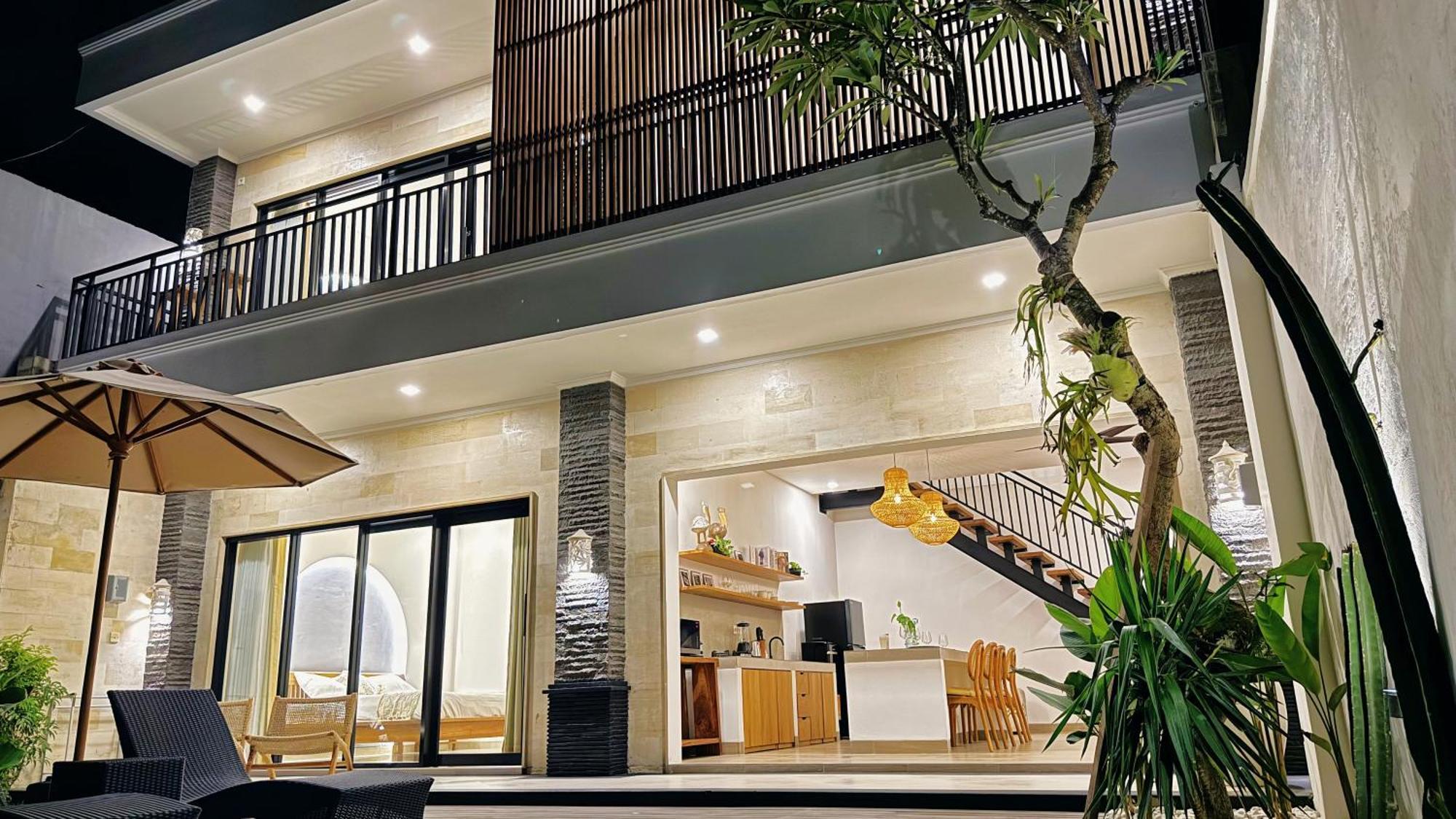 Villa Niu Center Canggu - Fattylion Kültér fotó