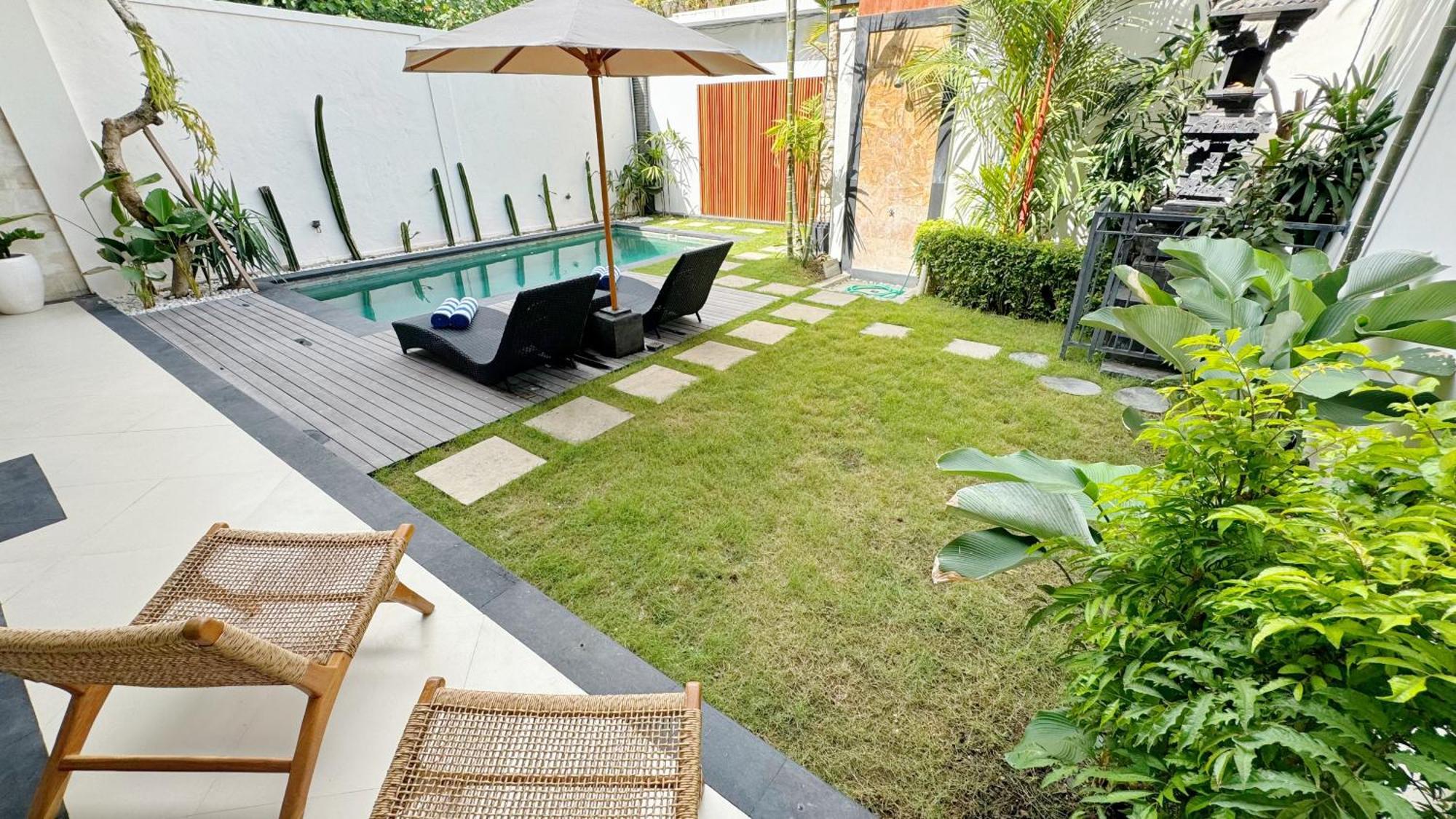 Villa Niu Center Canggu - Fattylion Kültér fotó