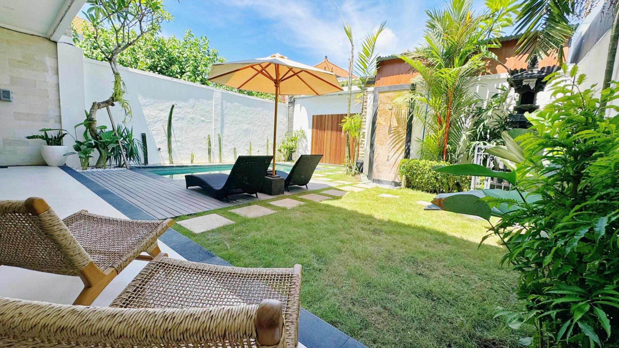 Villa Niu Center Canggu - Fattylion Kültér fotó