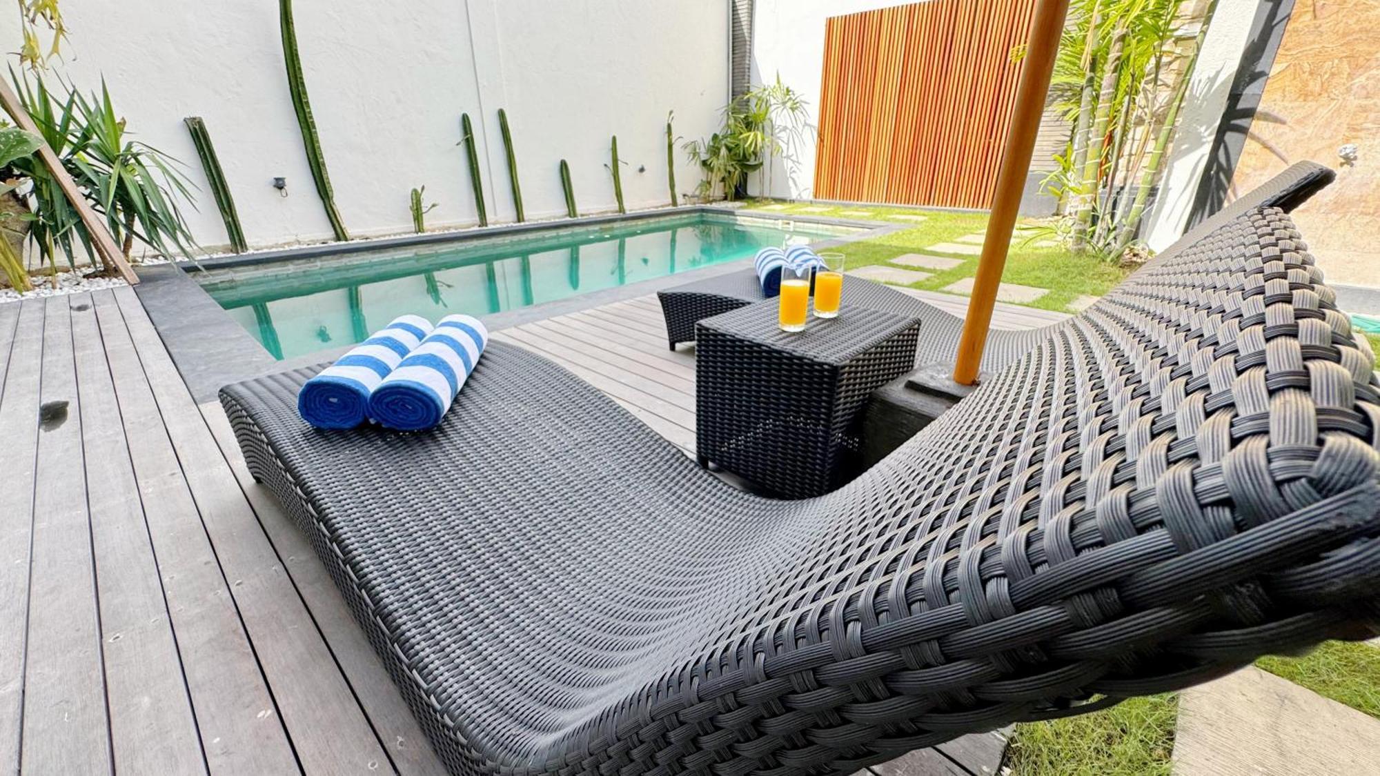 Villa Niu Center Canggu - Fattylion Kültér fotó