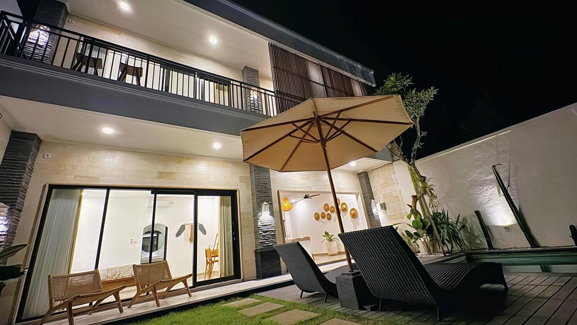 Villa Niu Center Canggu - Fattylion Kültér fotó
