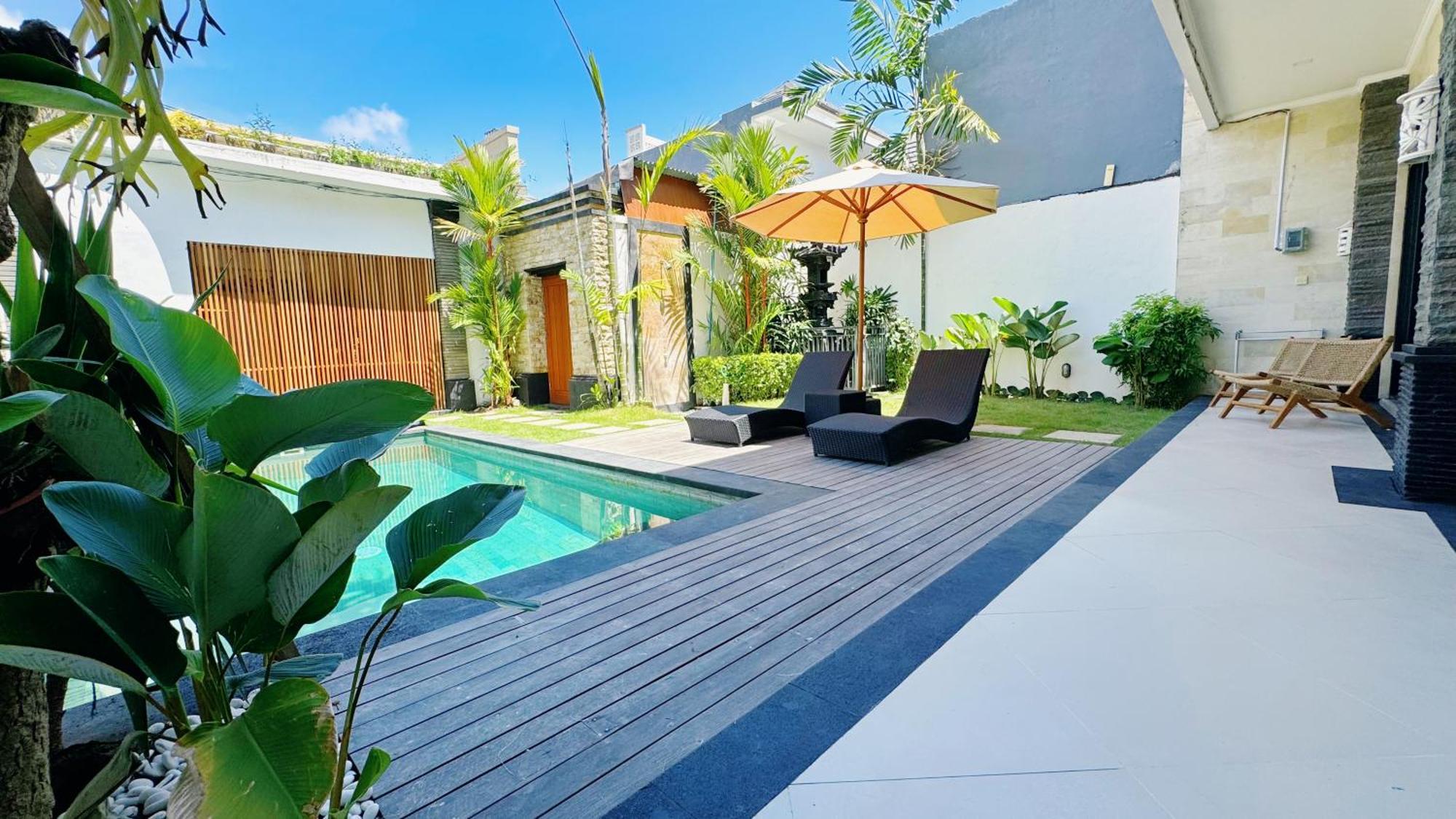 Villa Niu Center Canggu - Fattylion Kültér fotó